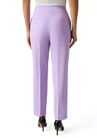 Petite Slim Lined Pants