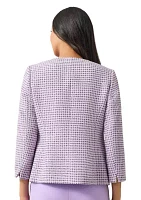 Women's 3/4 Sleeve Open Front Blazer