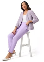 Women's 3/4 Sleeve Open Front Blazer