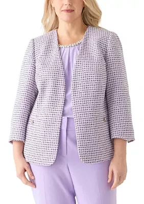 Plus Open Jacket