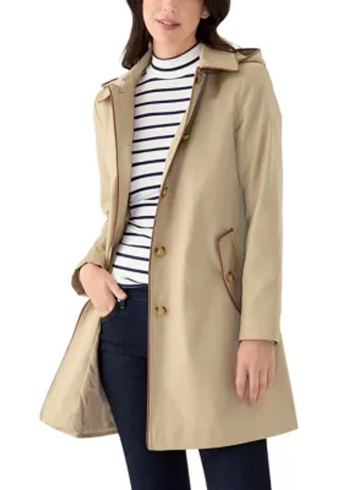 Women's Single Breasted Trench Coat