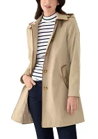 Women's Single Breasted Trench Coat