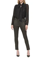 Women's Slim Shimmer Pants