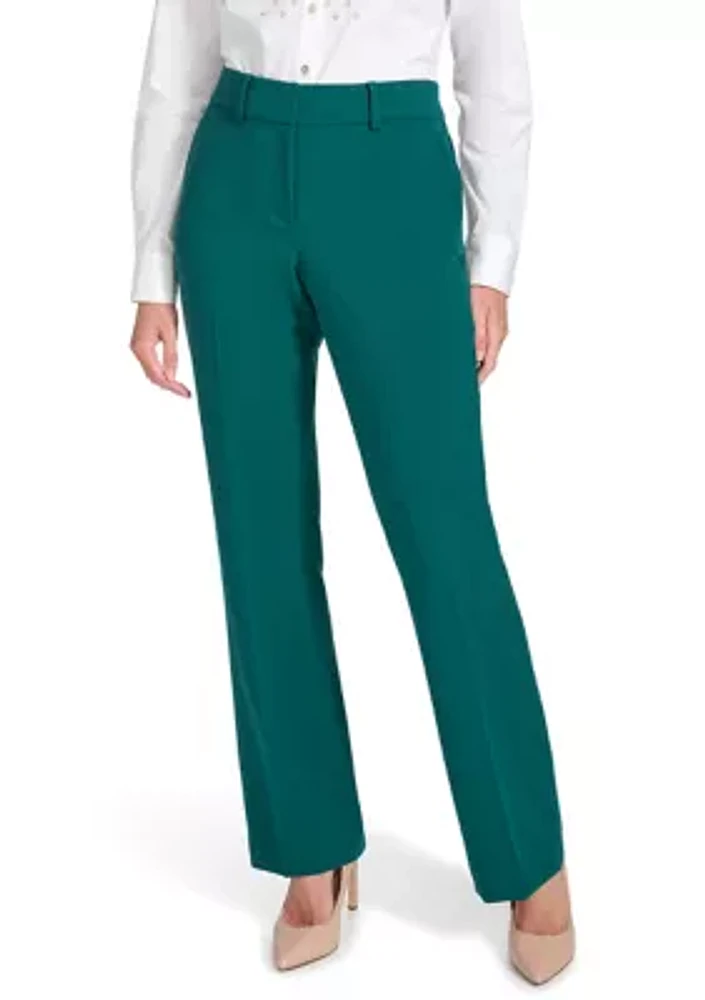 Women's Solid Sutton Bootcut Trouser Pants