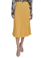 Women's Pull On Pleated Skirt