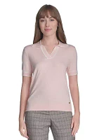 Women's Johnny Collar Sweater