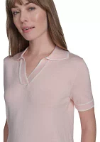 Women's Johnny Collar Sweater