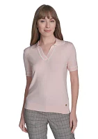 Women's Johnny Collar Sweater