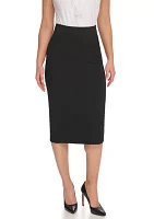 Women's High Waist Midi Pencil Skirt