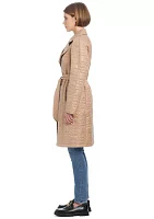 Women's Signature Quilted Trench Coat