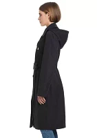 Women's Belted Rain Trench Coat