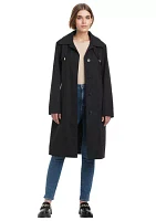 Women's Belted Rain Trench Coat