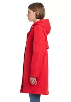 Women's Hooded Raincoat