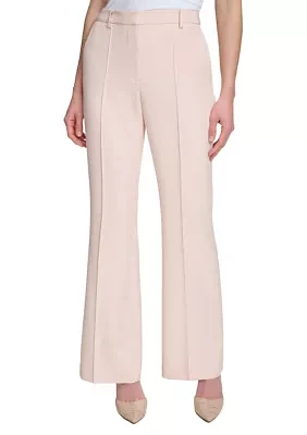 Women's Pintuck Flare Pants