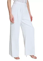 Women's High Waisted Pleated Wide Leg Pants