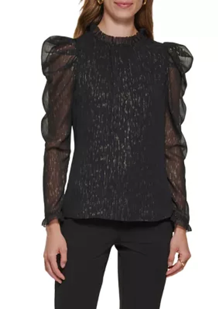 Women's Puff Sleeve Blouse