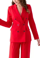 Women's Double Breasted Suit Jacket