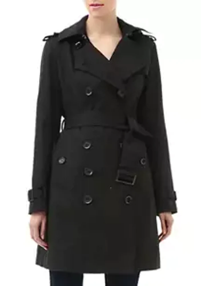 Kimi & Kai Waterproof Double Breasted Trench Coat