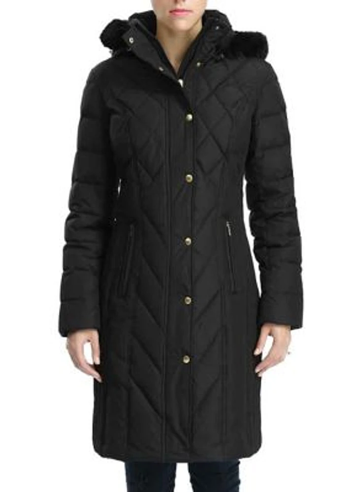 Women's Waterproof Down Parka Coat