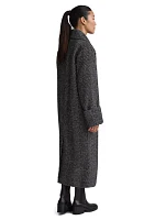 Women's Retro Herringbone Oversize Coat