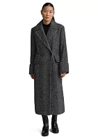 Women's Retro Herringbone Oversize Coat