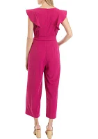 Women's Ruffle Sleeve Jumpsuit