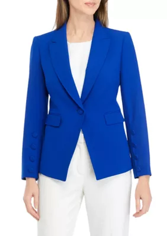 Women's One Button Blazer