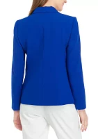 Women's One Button Blazer