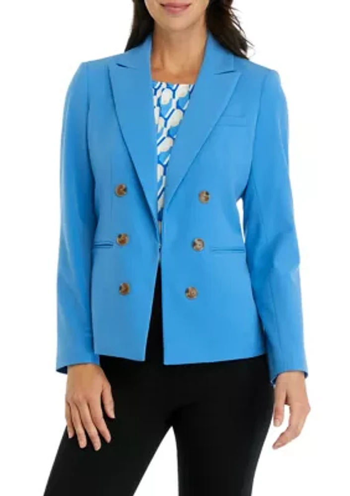 Women's Button Accented Blazer