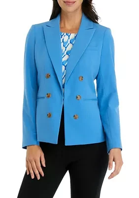 Women's Button Accented Blazer