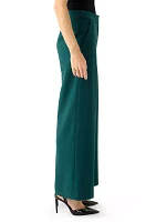 Women's Crepe Wide Leg Pants