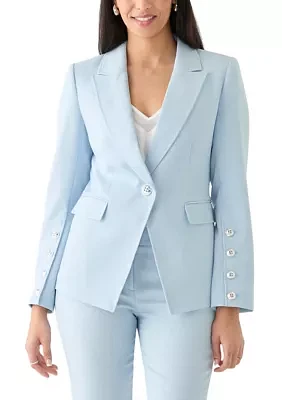 Women's Twill Single Button Jacket