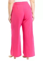 Plus Wide Leg Pants