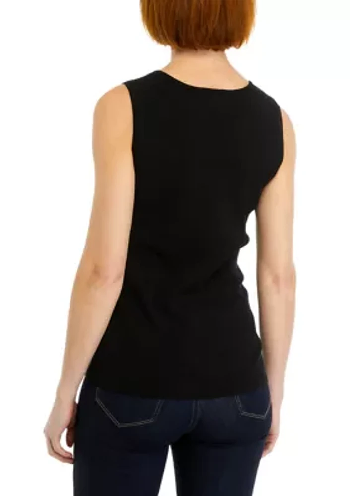 U-Neck Tank Sweater