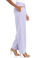 Women's Herringbone Wide Leg Pants