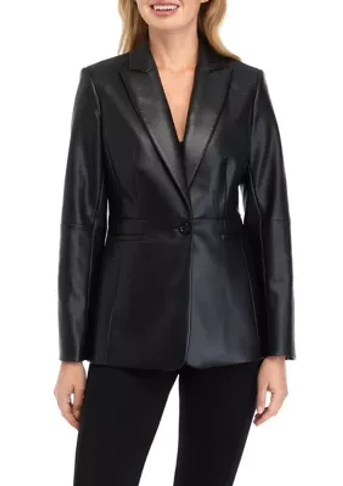 Women's Vegan Leather Jacket