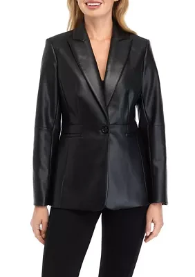 Women's Vegan Leather Jacket