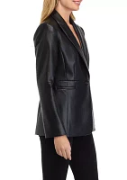 Women's Vegan Leather Jacket