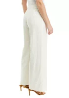 Women's Wide Leg Linen Pants