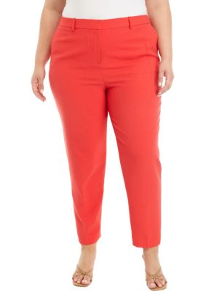 Plus Slim Ankle Pants