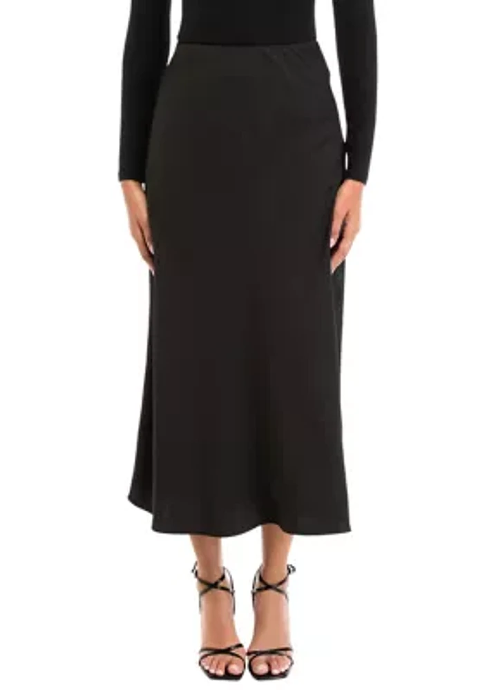 Women's Satin Skirt