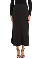 Women's Satin Skirt