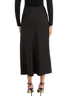 Women's Satin Skirt