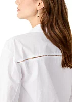 Women's Long Sleeve Crisscross Top