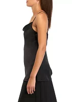 Women's Sleeveless Satin Cami Top