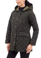 Quilted Jacket with Hood