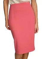 Women's Scuba Crepe Pencil Skirt