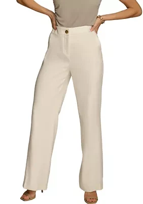 Women's Linen Straight Leg Pants