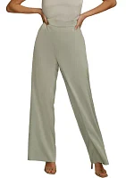 Women's Straight Leg Charmeuse Pants