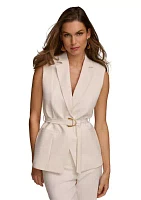 Women's Tie Waist Vest